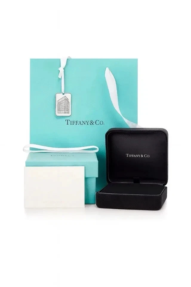 Tiffany & Co. Black Jewelry Box Set, 5-Piece Empty Jewelry Packaging Set thumbnail 4